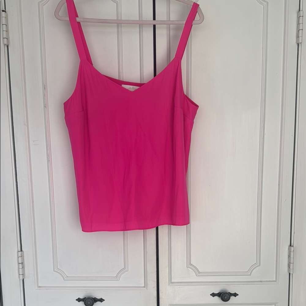 Lilly Pulitzer Pink Fitted Sleeveless Camisole